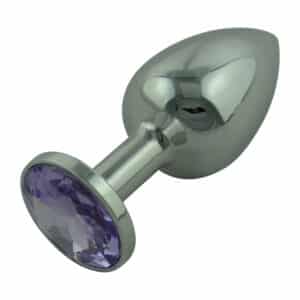 Crystal Rosebud intimate jewelry anal plug