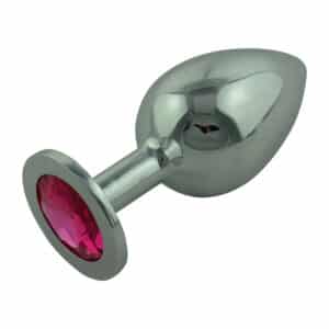 Crystal Rosebud intimate jewelry anal plug