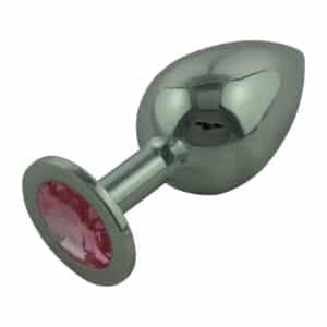 Crystal Rosebud intimate jewelry anal plug